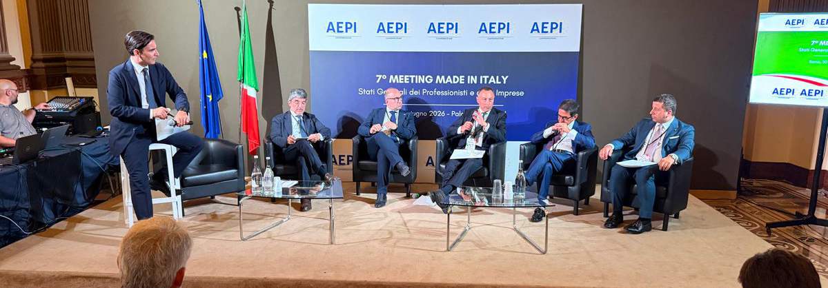 Il Presidente Vittorio de Pedys al 7° Meeting del Made in Italy di AEPI